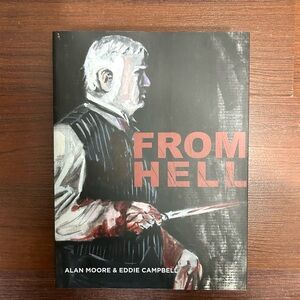 From Hell Graphic Novel by Alan Moore & Eddie Campbell - Black and Red Cover